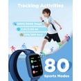 thumbnail image 3 of Reloj rastreador de actividad física BIGGERFIVE, reloj inteligente para niños de 5 a 16 años, 3 of 7