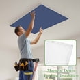 thumbnail image 4 of Navy Blue Magnetic Fluorescent Light Covers for Ceiling Lights 2 x 4 Feet, Modern Pure Navy Blue Office Classroom Kitchen Drop Ceiling Light Covers Lighting Filters Shade Panel 2 Packs, 4 of 9