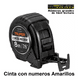thumbnail image 2 of Flexómetro 8 Metros Cinta Negra Ancha Contra Impacto, 2 of 4