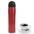 thumbnail image 4 of Portable Travel Mug Stainless Steel Coffee Maker with Filter Tea Bottle Travel Originality Gift, 4 of 14