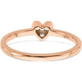 thumbnail image 5 of 14K Rose Gold First Promise Diamond Complete Ring (Size 7) Made In India rm6620e-014-raa, 5 of 5