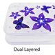 thumbnail image 5 of Funda transparente de doble capa para Apple iPhone 16-Pro / 16Pro (6.3"), antigolpes (doble capa, diseño multimariposa), 5 of 5