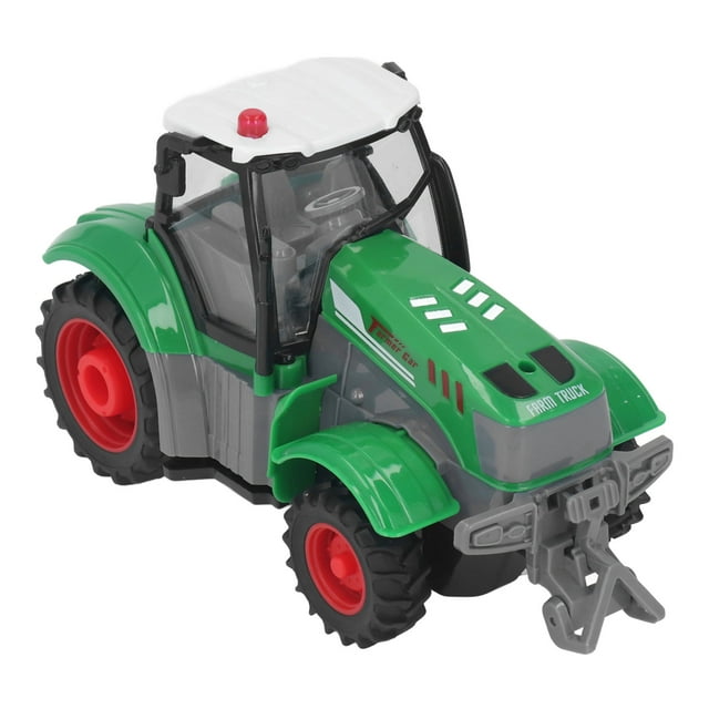 Jouet de Construction, Tracteur de Ferme à Tête Durable Haute Dureté à Inertie pour Intérieur Extérieur