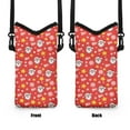 thumbnail image 6 of SEANATIVE Neoprene Cellphone Crossbody Bag Waterproof Small Cell Phone Pouch with Removable Adjustable Strap Hands-Free Phone Case Bag for Women Men, Santa Claus Snowflake Star Red Ho, 6 of 7