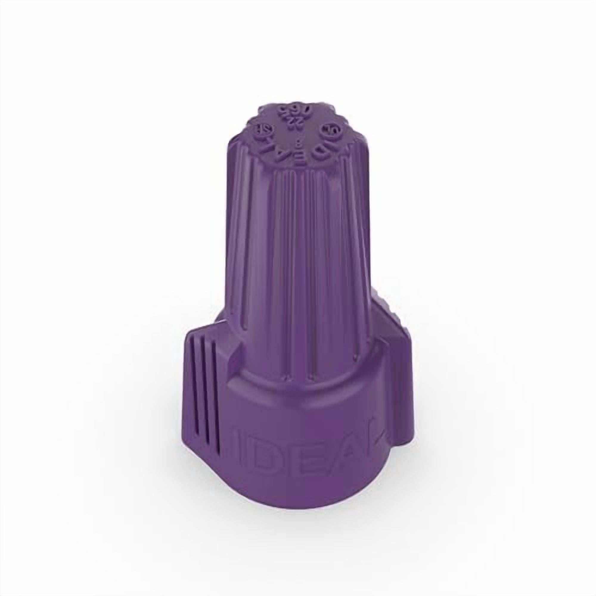 Ideal Electrical Twister Al/Cu Purple Wire Connector (30-1065S), Bag of 2 — Aluminum-to-Copper Twist-On Wire Nuts with Antioxidant Filler