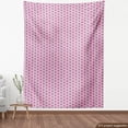 thumbnail image 4 of Ambesonne Pink Fabric by the Yard Upholstery, Abstract Polka Dots Pattern, 2 Yards, Pink and Pale Mauve, 4 of 5