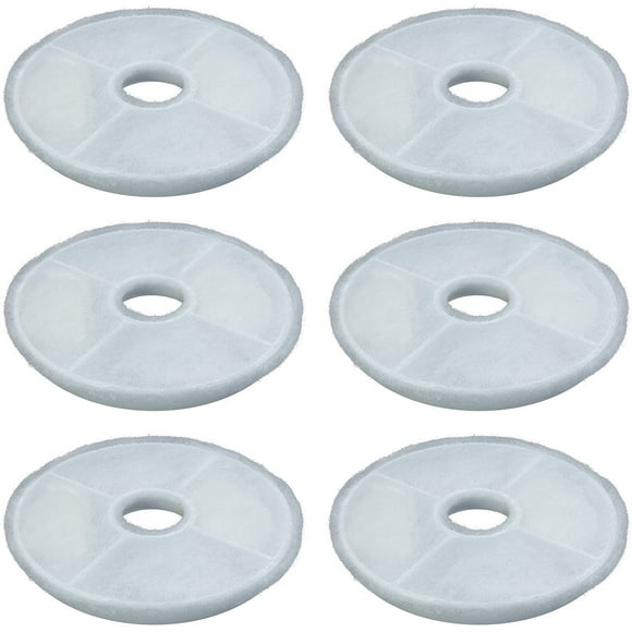 Filters for Catit Design Senses Fountains and Catit Flower Fountains, Pack of 6