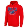 thumbnail image 2 of Men's Starter Red Buffalo Bills -80s Inspired Pullover Hoodie, 2 of 3