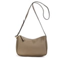 thumbnail image 6 of Genuine Leather Shoulder Bag, Women's Grainy Crescent Underarm Crossbody Purse, 6 of 8