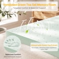 thumbnail image 2 of Beddle 10 inches Queen Size Memory Foam Mattress,Gel Mattress in a Box Medium Firm for Pressure Relief, 2 of 9