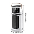 thumbnail image 3 of Portable Air Conditioners, 3-In-1 Evaporation Low Noise Portable AC Chill 2.0 USB Rechargeable 8H Timer Air Conditioner Cooling Fan, 3 of 5