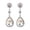 White, variant on SUSHANG Ladies Drop Earrings Drop Earrings Fashion Earrings Ladies Crystal Red Alloy Crystal Ladies Earrings