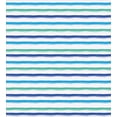 thumbnail image 3 of Harbour Stripe Duvet Cover Set, Brushstroke Lines Backdrop in Several Tones Modern Minimalist Design, Decorative 3 Piece Bedding Set with 2 Pillow Shams, Queen Size, Royal Blue Seafoam, by Ambesonne, 3 of 3