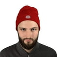 thumbnail image 3 of Morning Star Fire - White - Knit Beanie, 3 of 3