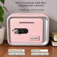 thumbnail image 3 of Password Lock Safe, Household Small Coin Piggy Bank Money Box, Khaki, 3 of 5