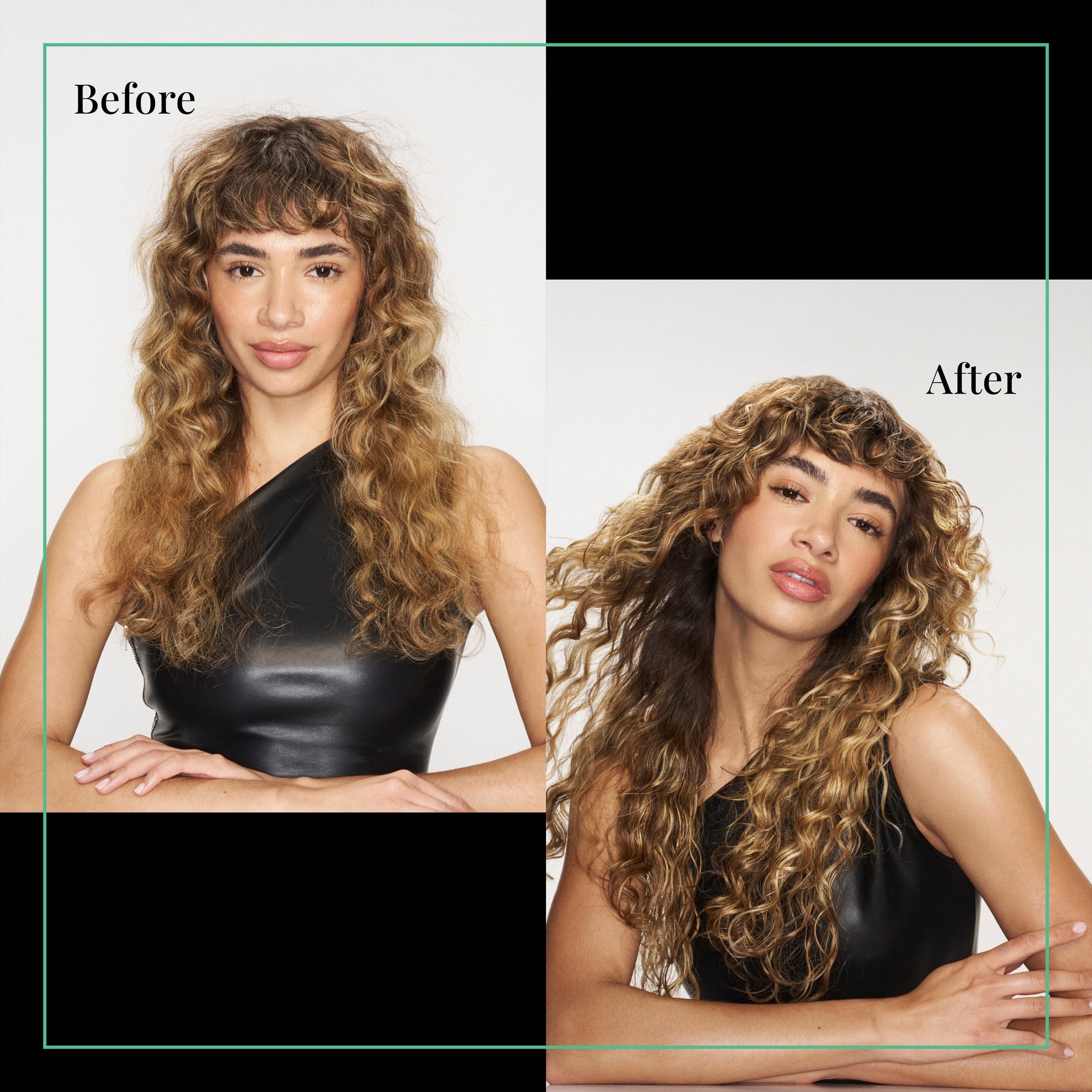 TRESemmé Air Dry Foam for Humidity Protection, Bouncy Curls Foam with Peptide Blend, 7.5 fl oz