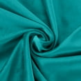 thumbnail image 7 of 52 W x 96 L Pinch Pleat Curtain Room Darkening Velvet Curtain Drapery Panel for Traverse Rod or Track, Living Room Bedroom Meetingroom Club Theater Patio Door (1 Panel), Chocolate outdoor curtains, 7 of 7