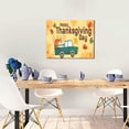 thumbnail image 5 of Picia Happy Thanksgiving Day Pattern Decorative Picture – Unique Wall Art, Modern Canvas Print for Trendy Interiors (Horizontal), 5 of 6