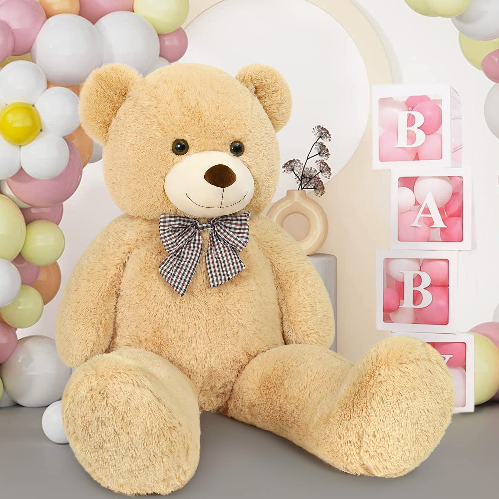 MaoGoLan Giant Teddy Bear 47" Big Bear Stuffed Animal Plush Toy