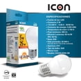 thumbnail image 3 of Foco Led Icon  G45 5w Luz Cálida Ilumina 25w Pack 10 Pz 2700 K, 3 of 4