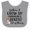 Heather and White, variant on Inktastic Future Dentist Like Mommy Girls Baby Bib