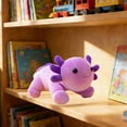 thumbnail image 4 of Eoozwa Multicolor Salamander Plush Doll Four Legged Posture Soft Cute Cartoon Stuffed Animal Home Decor Couch Companion Gift for All Ages, 4 of 6