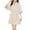 White, variant on FNFFH Womens Fluffy Bathrobe Soft Short Sleeve Terry Cloth Robe Short Super Absorbent Spa Bath Robes with Pockets and Belt