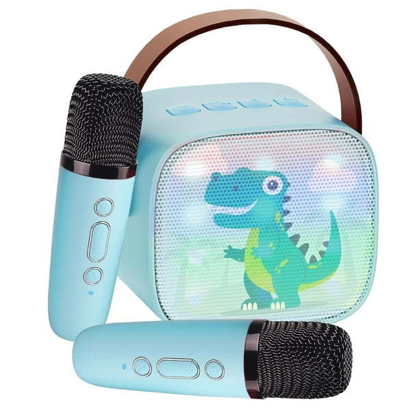 Máquina de Karaoke RelaxPad Mini con 2 Micrófonos Bluetooth
