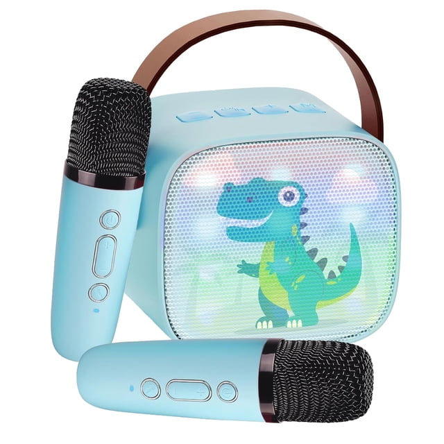 Máquina de Karaoke RelaxPad Mini con 2 Micrófonos Bluetooth