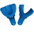 thumbnail image 2 of Dental Impression Trays Perforated Plastic Disposable Denture Instruments Tray Upper Lower (Medium Upper 6pcs), 2 of 3