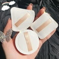 thumbnail image 2 of High-Elastic Density Sponge Foundation Powder Puff, Makeup Air Cushion Blender, Flawless Liquid Base Applicator, Set of 3 Shapes: Triangle, Circle, Square (Skin Color), 2.1-2.6 Inch, 2 of 8