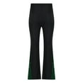 thumbnail image 5 of Wyobmus Men's Sequin Flared Pants Vintage 60S 70S Twill Bell Bottom Pants Stretch Fit Classic Comfort Dancing Party Pants Green, 5 of 7