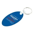 thumbnail image 2 of ThisWear Great Grandpa Gifts Grandpa for President 2-Pack Aluminum Oval Keychain, 2 of 3