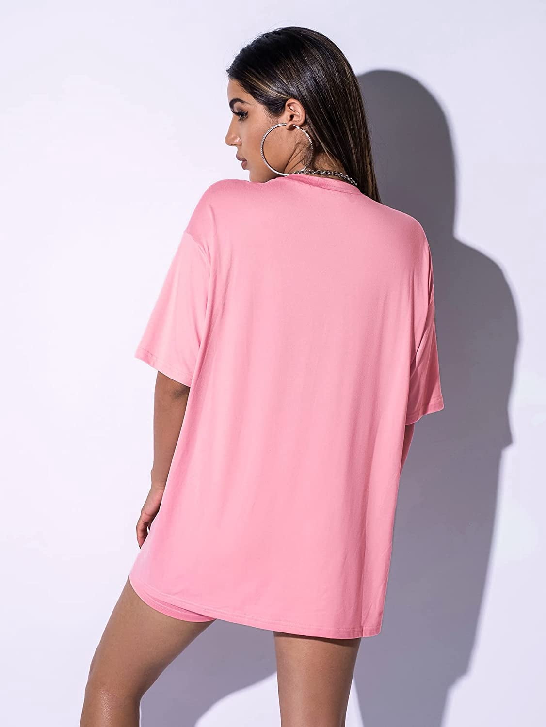 playeras largas para mujer