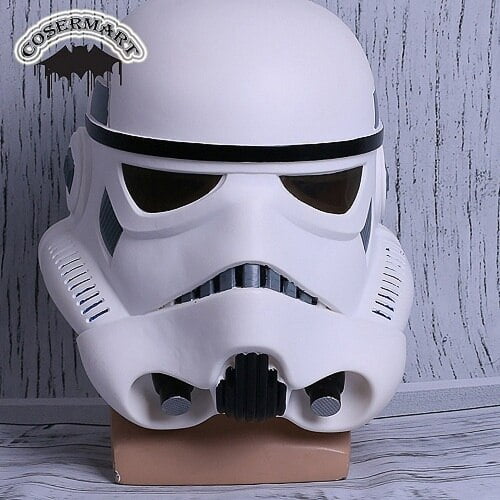 Nuevo casco de Star Wars Stormtrooper máscara usable Cosplay casco máscaras cara completa PVC fiesta de adultos Propcasco Deng Xun unisex