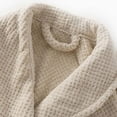 thumbnail image 6 of NOLDARES Boys Girls Towel Robe Soft Terry Cloth Kimono Bathrobes Sleepwear for Kids,Khaki,13-14 Y, 6 of 8