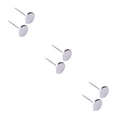 thumbnail image 1 of ziyahi 2 Pieces Cake Decorating Nail Washable Replacement Household Flower Stand Silver 3Set, 1 of 6