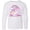 AA-White, variant on Inktastic Big Sister Unicorn Long Sleeve Youth T-Shirt