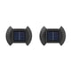 thumbnail image 4 of Advancent Lámpara de pared LED Solar montado impermeable Shell luz interior exterior decoración escaleras paisaje iluminación luz cálida Type2 NO2, 4 of 6