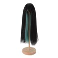 thumbnail image 1 of Peluca De Muñeca Larga Y Rizada, Fibra Sintética De Alta Temperatura Con Cuero Cabelludo Simulado Para Cabeza De Muñeca De 1/4, Peluca Estilable De Dos, 1 of 7