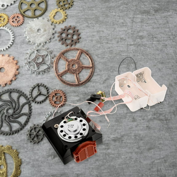 SOPOTUTU Clock Movement Kit Cuckoo Clock Movement Black Plastic 1Pack