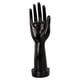 thumbnail image 5 of Exhibidor de mano de maniquí, regalos, anillo, resistente, organizador de joyas para práctica de manicura Derecha negra, 5 of 9