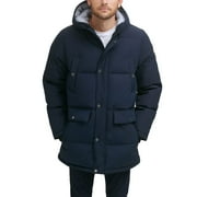 Men's Dockers® Arctic Cloth Heavyweight Performance Hooded Parka Color: Blue Size: M