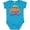 Turquoise, variant on Inktastic Retro Pinball Boys or Girls Baby Bodysuit