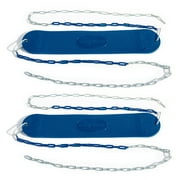 Swing-N-Slide Swing Set Bundle with Swing Seats with Chains - Blue (2-Pack)