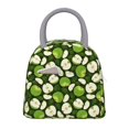 thumbnail image 1 of Disketp Green Fruit Bolsa Térmica para Almuerzo, Lonchera con Abertura Amplia y Gran Capacidad, Organizador Reutilizable para Mujeres, Hombres y Adultos, 1 of 6