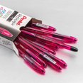 thumbnail image 2 of Bolígrafo Pentel RSVP Razzle-Dazzle Medio 1.0 mm Rosa Paquete de 12, 2 of 7