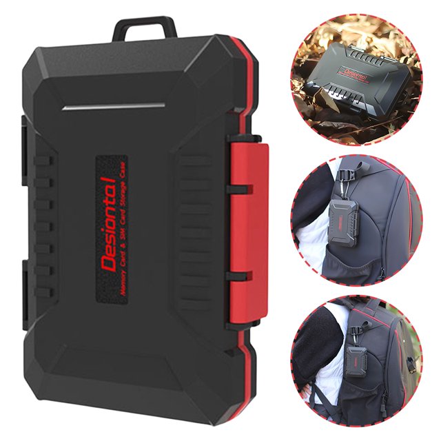 Funda Protectora para Tarjeta Memoria Al Y Antigolpes para CF/XQD/SD/TF/CF Exexpress
