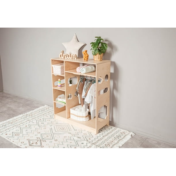 Toddler's Clothes Rack - WoodandHearts