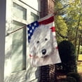 thumbnail image 2 of Old English Sheepdog American Flag Flag Canvas House Size, 2 of 2
